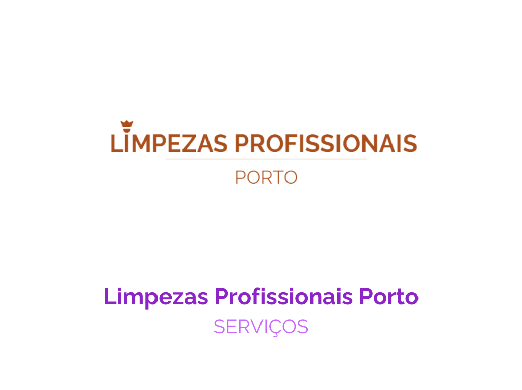 Limpezas Profissionais Porto